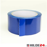 HILDE24 | PVC-Klebeband 50 mm x 66 lfm, Naturkautschuk-Kleber, dunkelblau